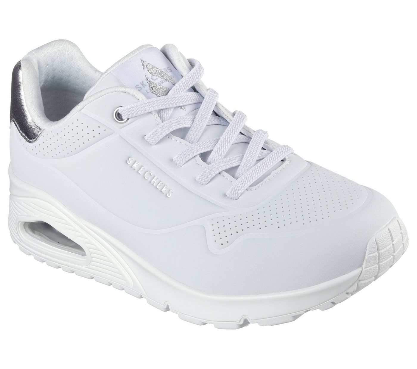Skechers UNO SHIMMER AWAY Sneaker Gepolsterte Skechers Air-Cooled Memory Foam-Innensohle