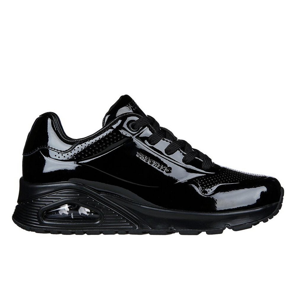 Skechers - UNO SHINY ONE - Schwarz Schnürschuh