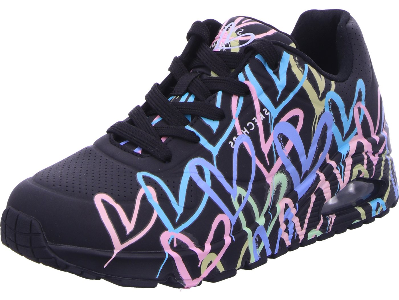 Skechers Uno - SPREAD THE LOVE Sneaker (schwarz)