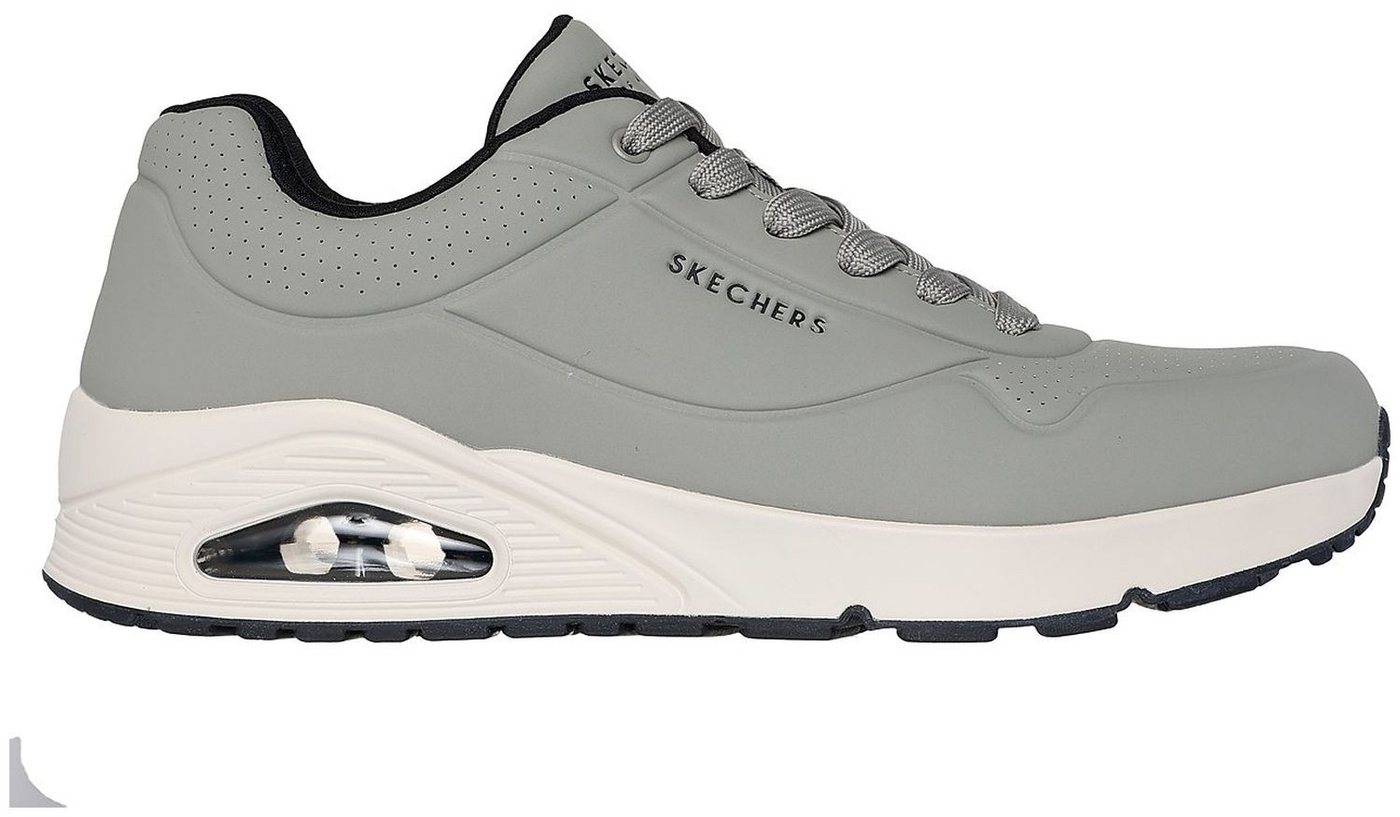 Skechers Uno Stand On Air Grün OLBK Sneaker