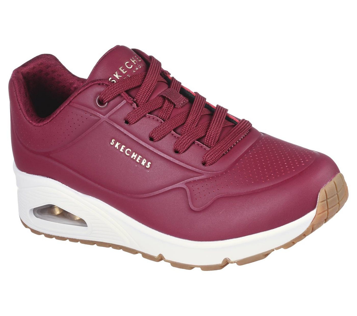 Skechers Uno Stand On Air Sneaker (BURG)