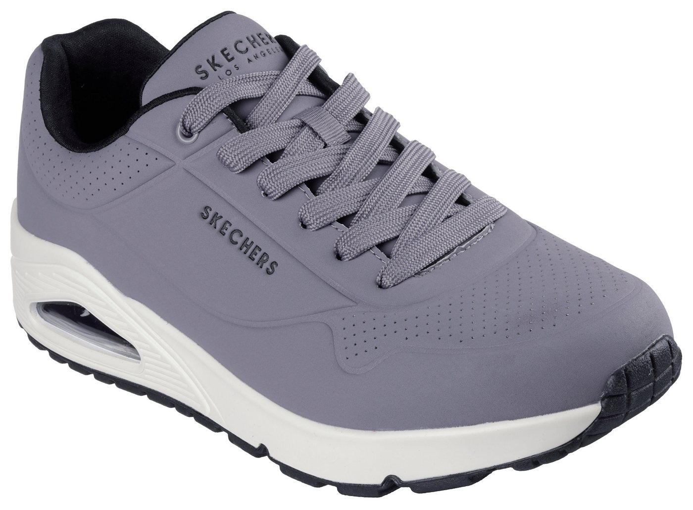 Skechers Uno - Stand on Air Sneaker Freizeitschuh, Halbschuh, Schnürschuh mit Air-Cooled Memory Foam