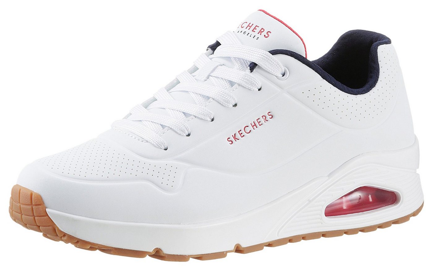 Skechers Uno - Stand on Air Sneaker, Freizeitschuh, Halbschuh, Schnürschuh mit extra Dämpfung