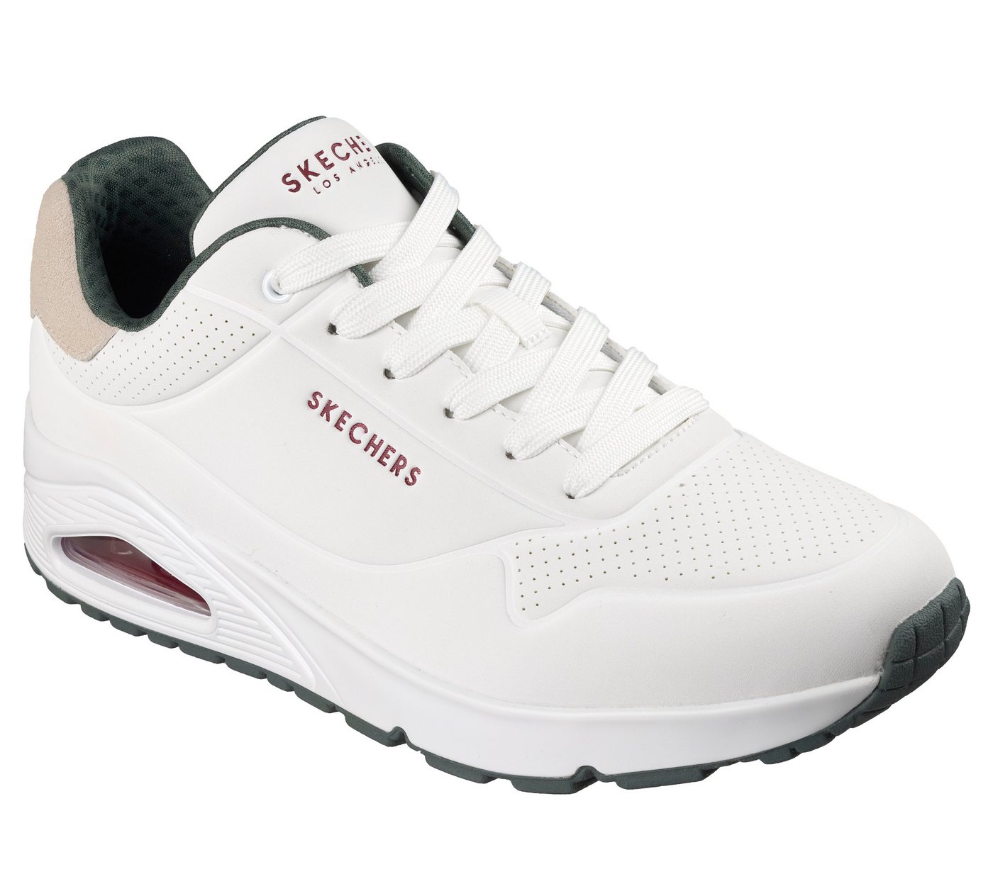 Skechers UNO-SUITED ON AIR Sneaker Freizeitschuh, Halbschuh, Schnürschuh mit modischer Keilsohle