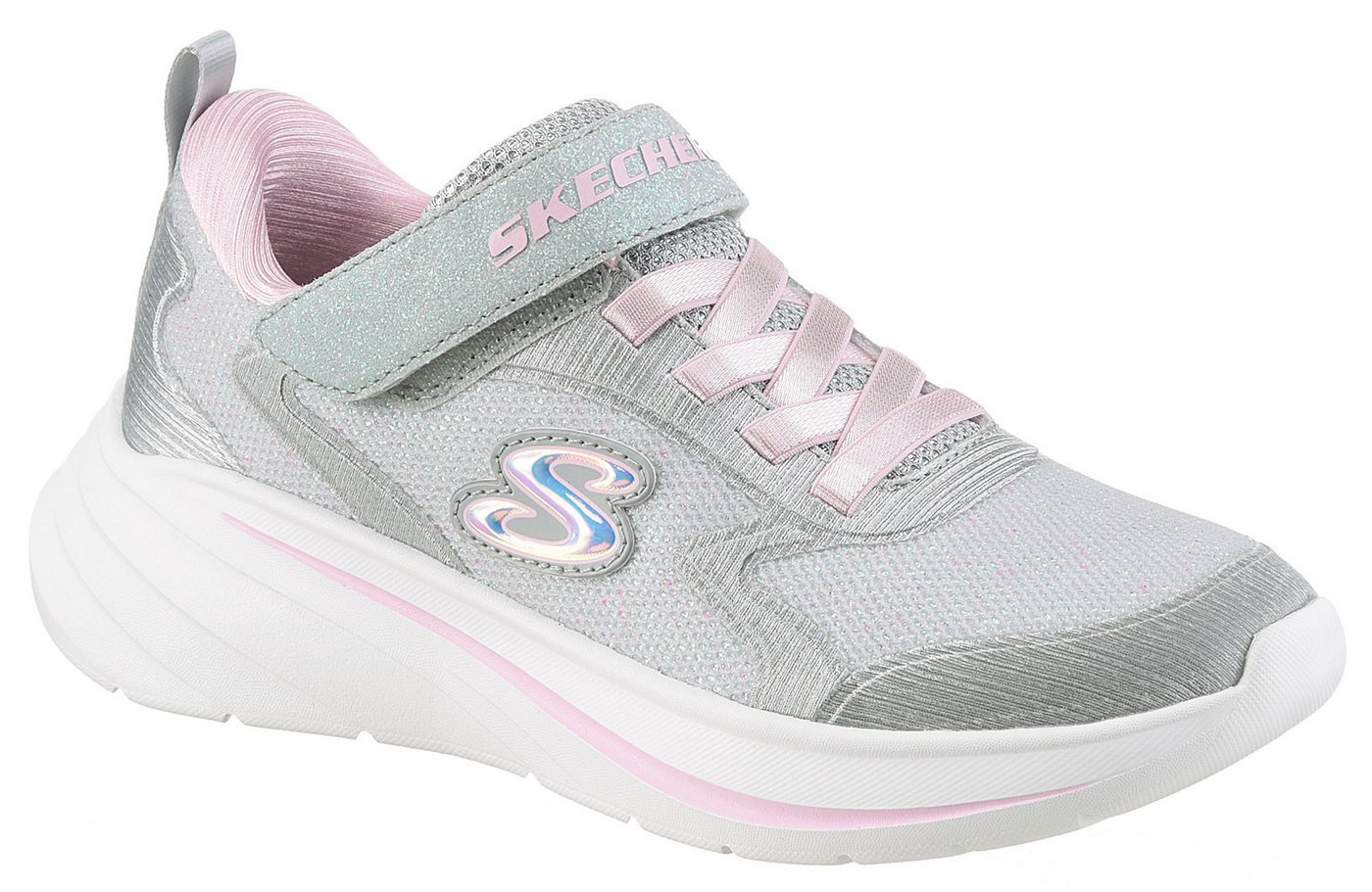 Skechers WAVE 92 Sneaker (grau/rosa)