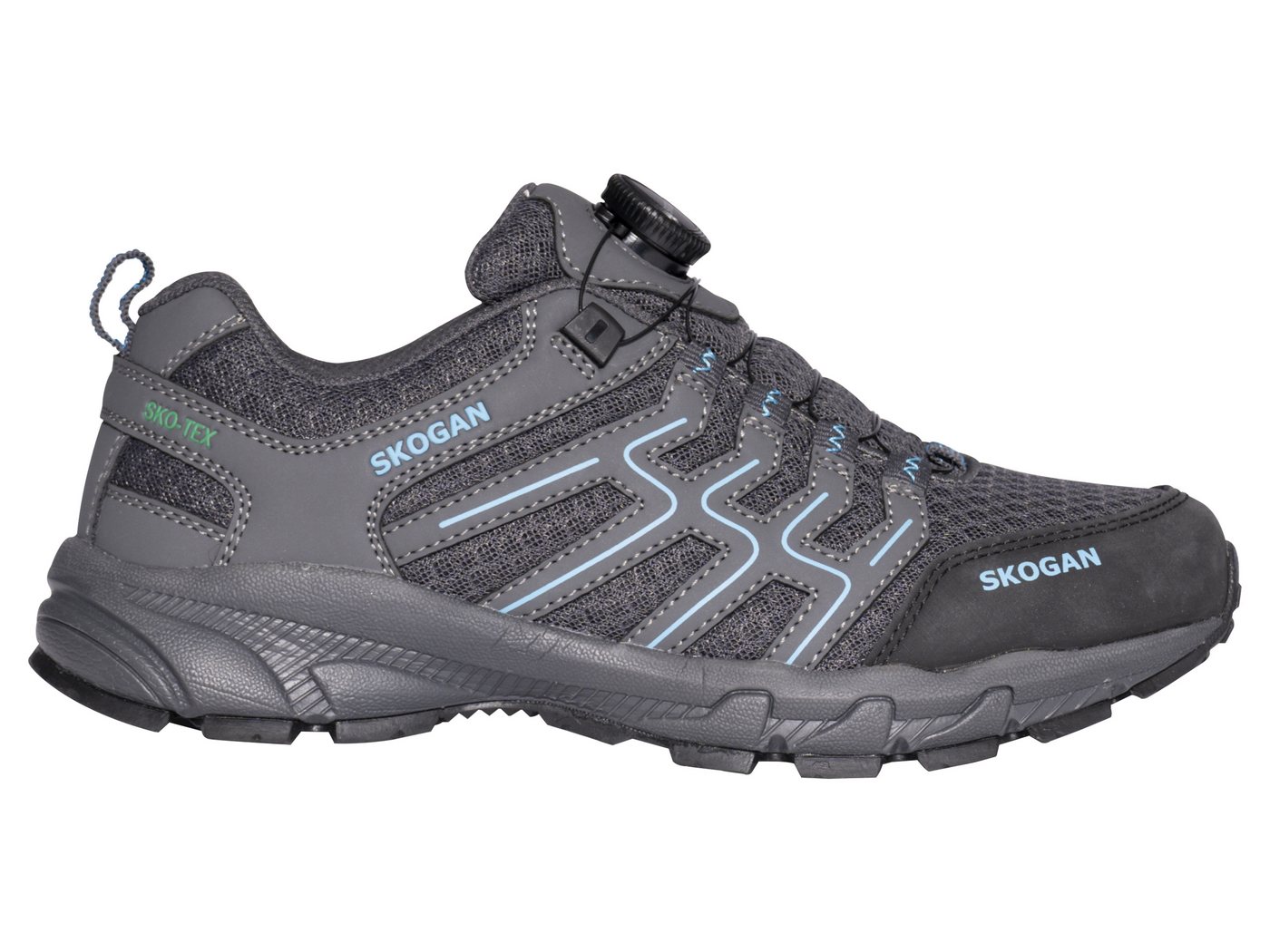 SKOGAN Skallas Outdoor Schuh mit Drehverschluss black Outdoorschuh