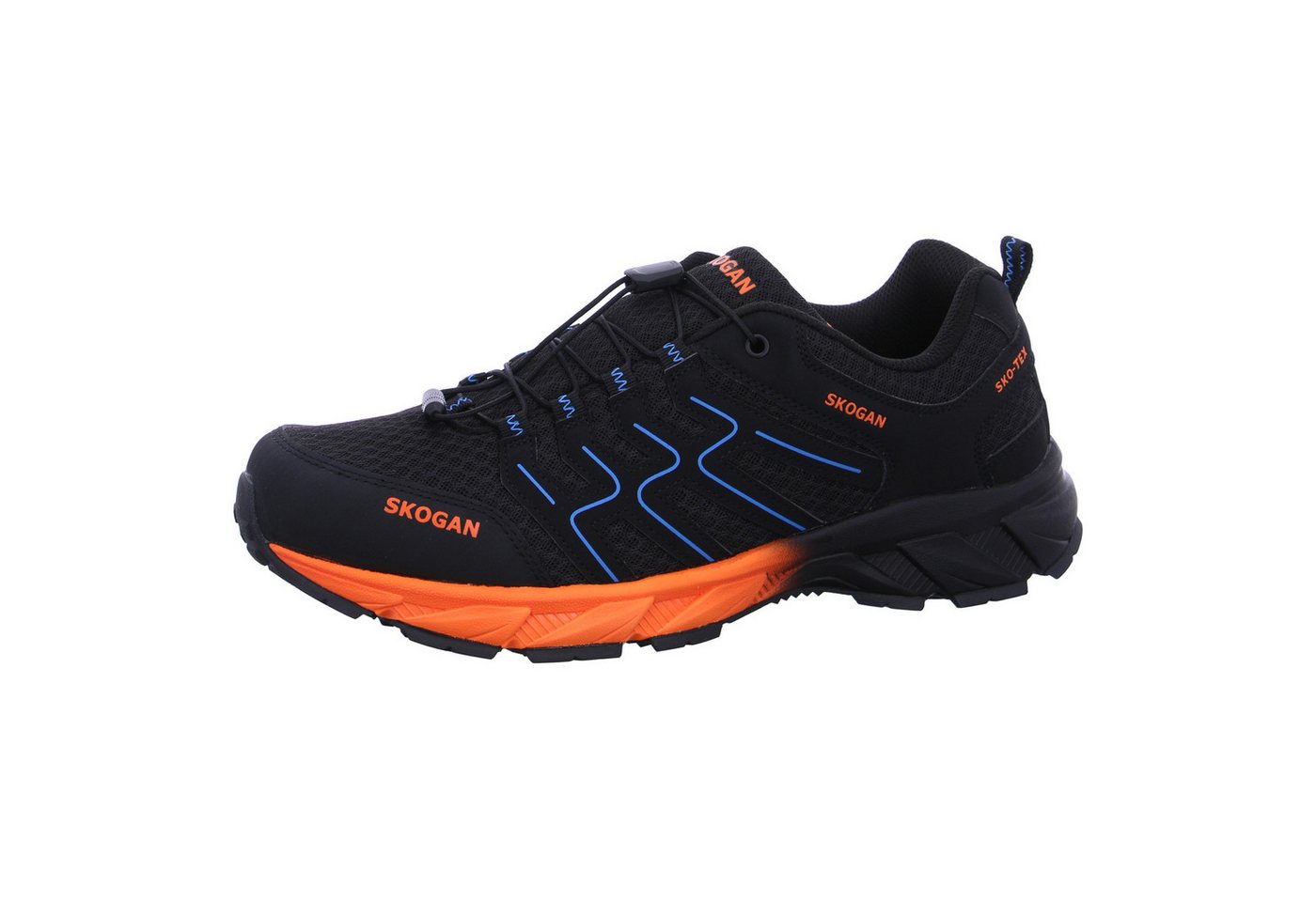 SKOGAN Sko-Runner Hikingschuh (orange/schwarz)