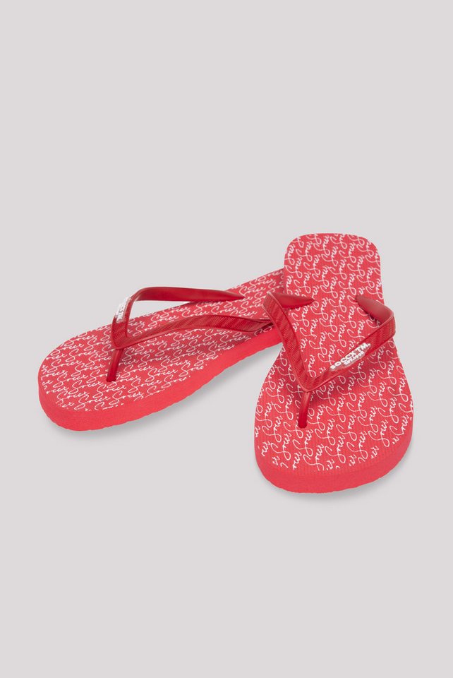 SOCCX Pantolette für Nassräume geeignet (rot)