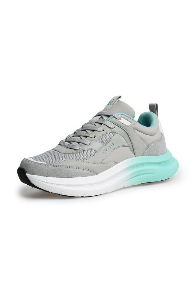SOCCX Sneaker mit Farbverlauf in der Sohle (grau)