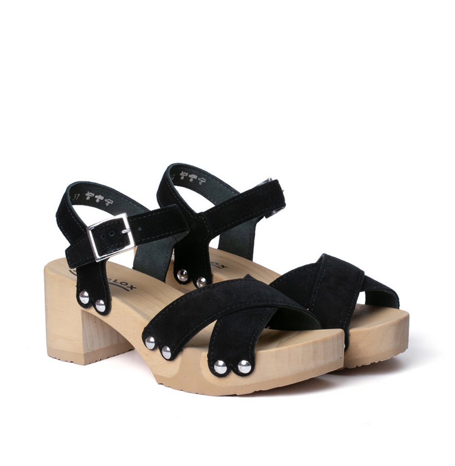 Softclox HANKA Kaschmir schwarz (natur) Sandalette
