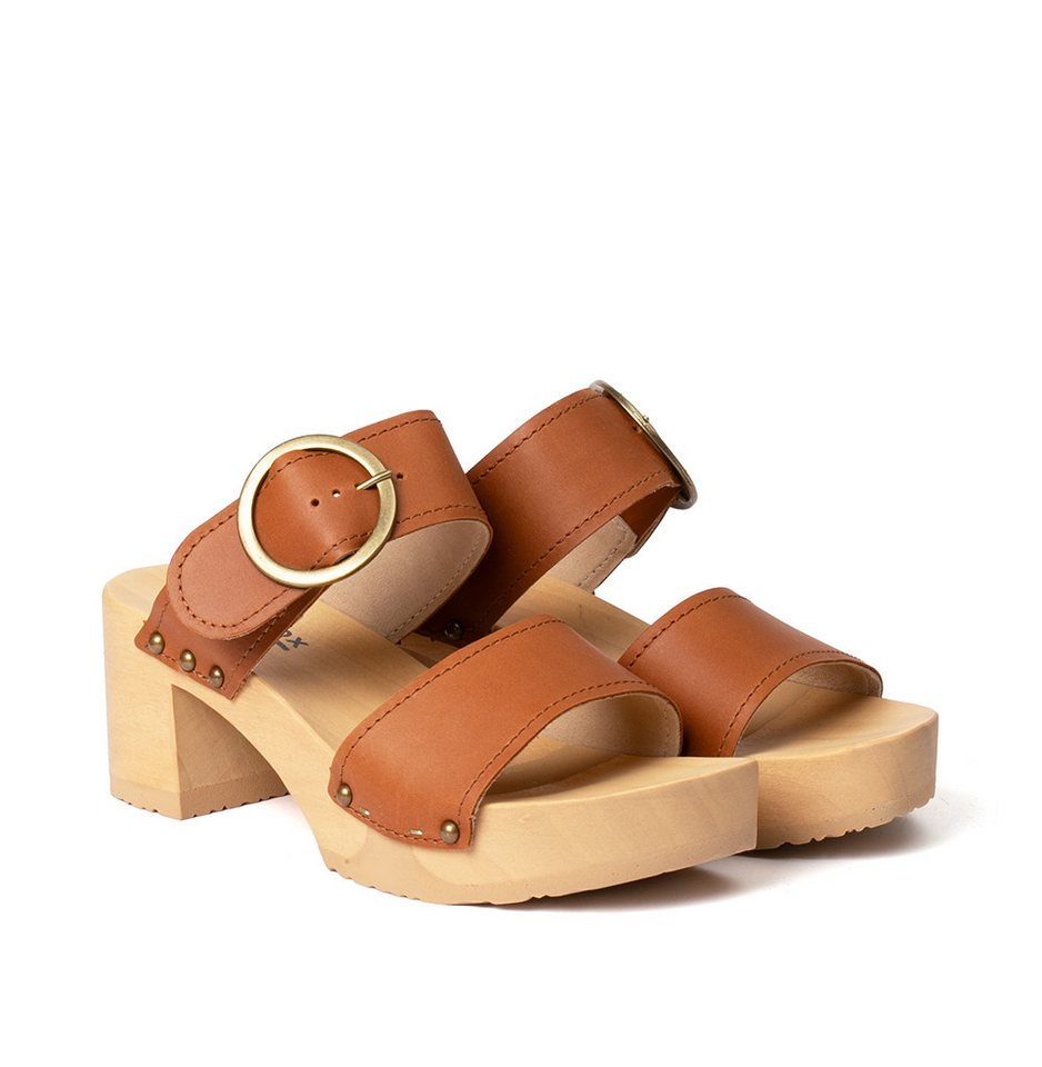 Softclox HEDI Softnappa cognac (natur) Pantolette