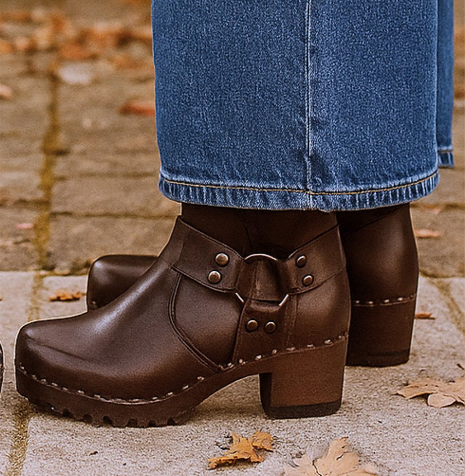 Softclox ILENIA Nappa moro (dunkel) Stiefelette