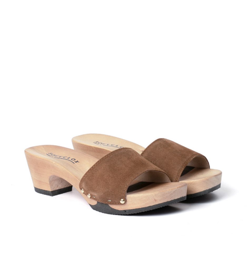 Softclox KELLY Kaschmir whiskey (hazelnut) Pantolette