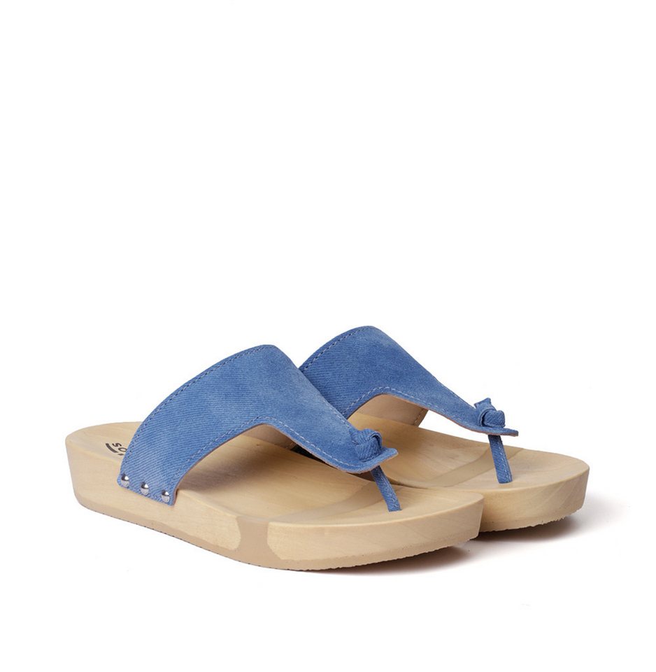 Softclox LOLA Jeanslook blau (natur) Pantolette