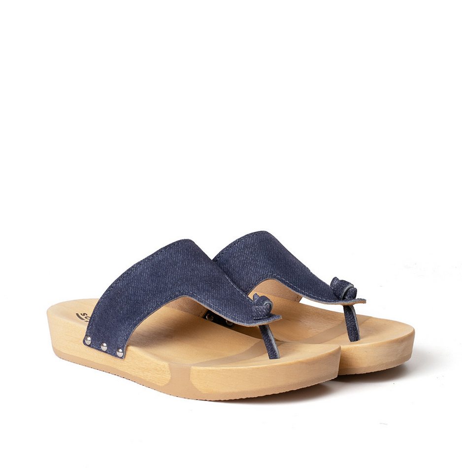 Softclox LOLA Jeanslook dunkelblau (natur) Pantolette