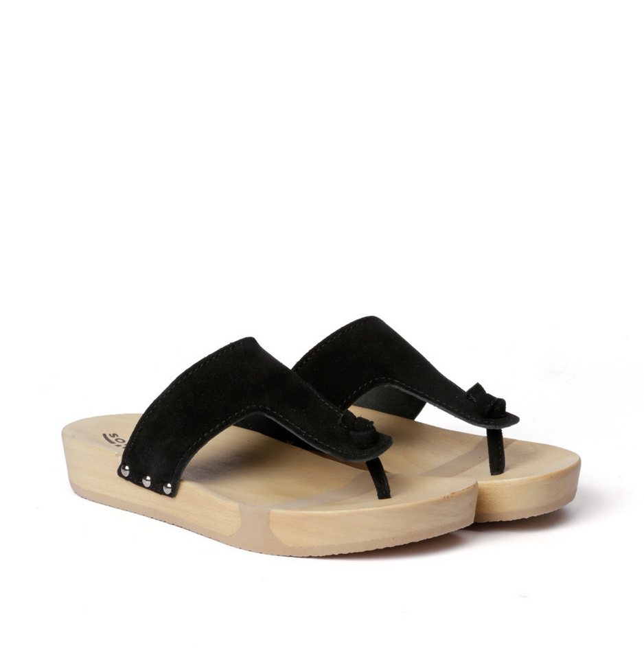 Softclox LOLA Kaschmir schwarz (natur) Pantolette