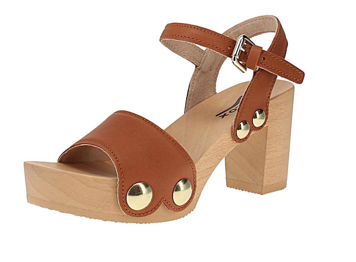 Softclox S3337 Eilyn Softnappa - Damen Sandalette - 08-Cognac Sandale