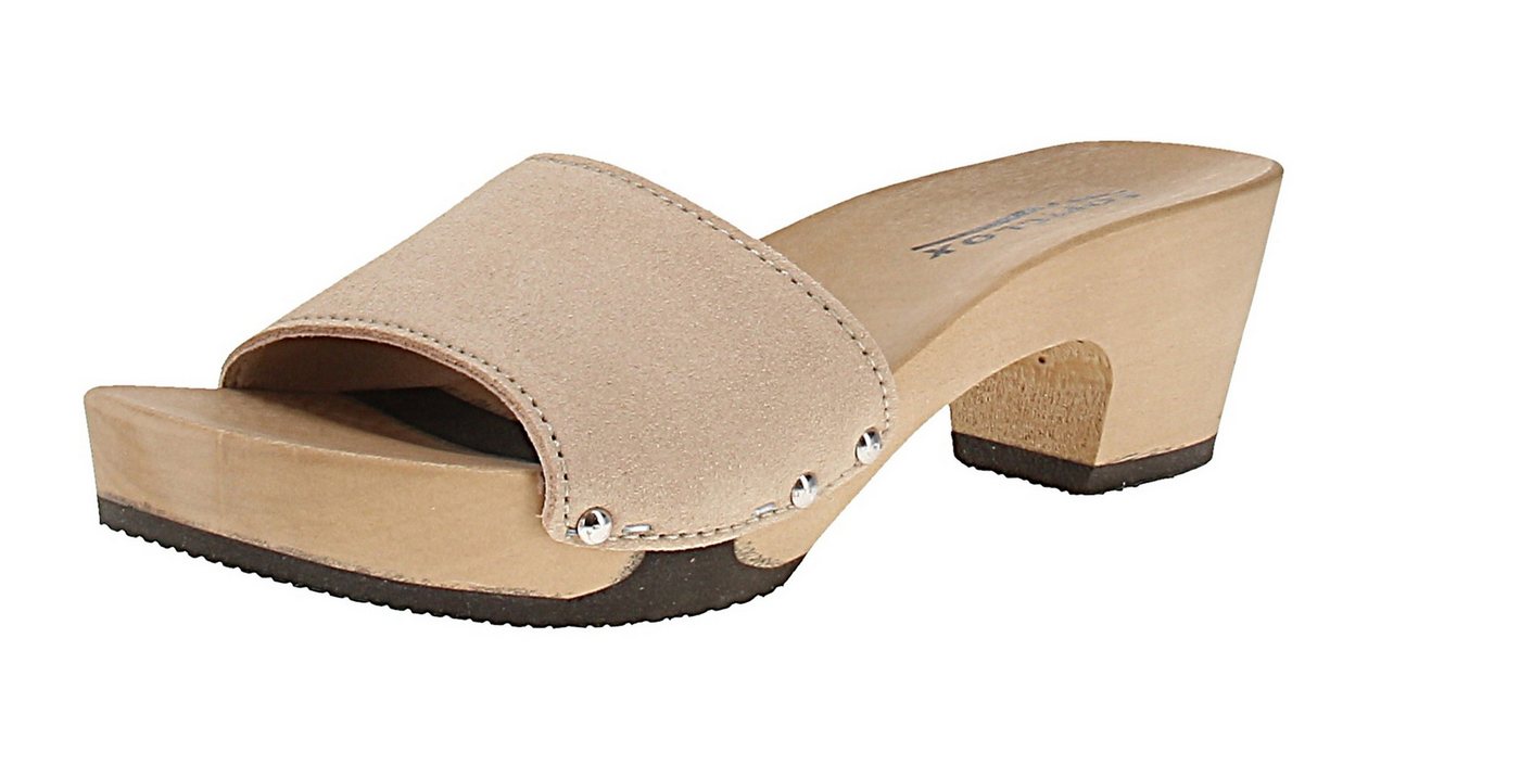 Softclox S3382 Kelly Kaschmir - Damen Pantolette - 68-Taupe Pantolette