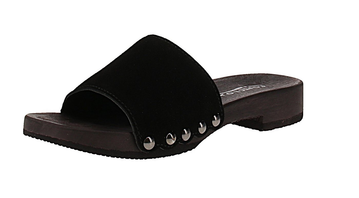 Softclox S3418 Bea Kaschmir - Damen Pantolette - 05-Schwarz Sandale
