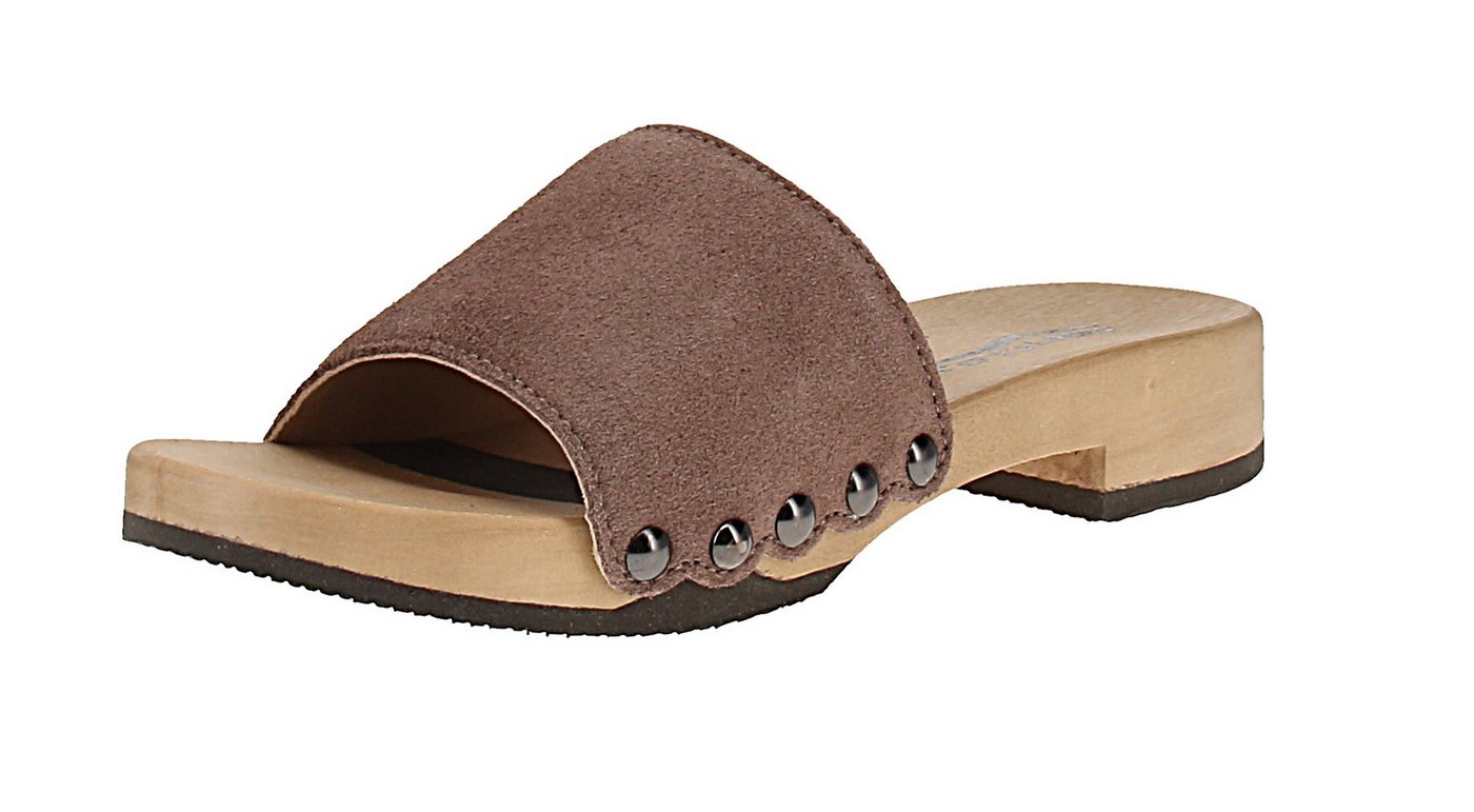 Softclox S3418 Bea Kaschmir - Damen Pantolette - 21-Mocca Sandale