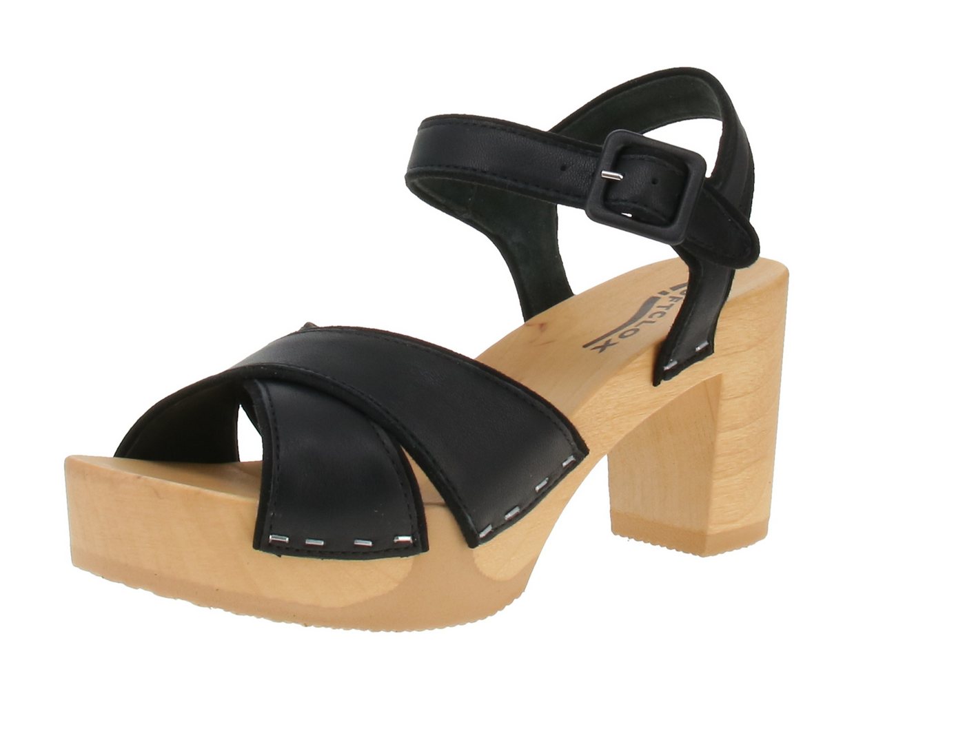 Softclox S3619 Ellis Nappa - Damen Sandalen - 09-Schwarz Sandale