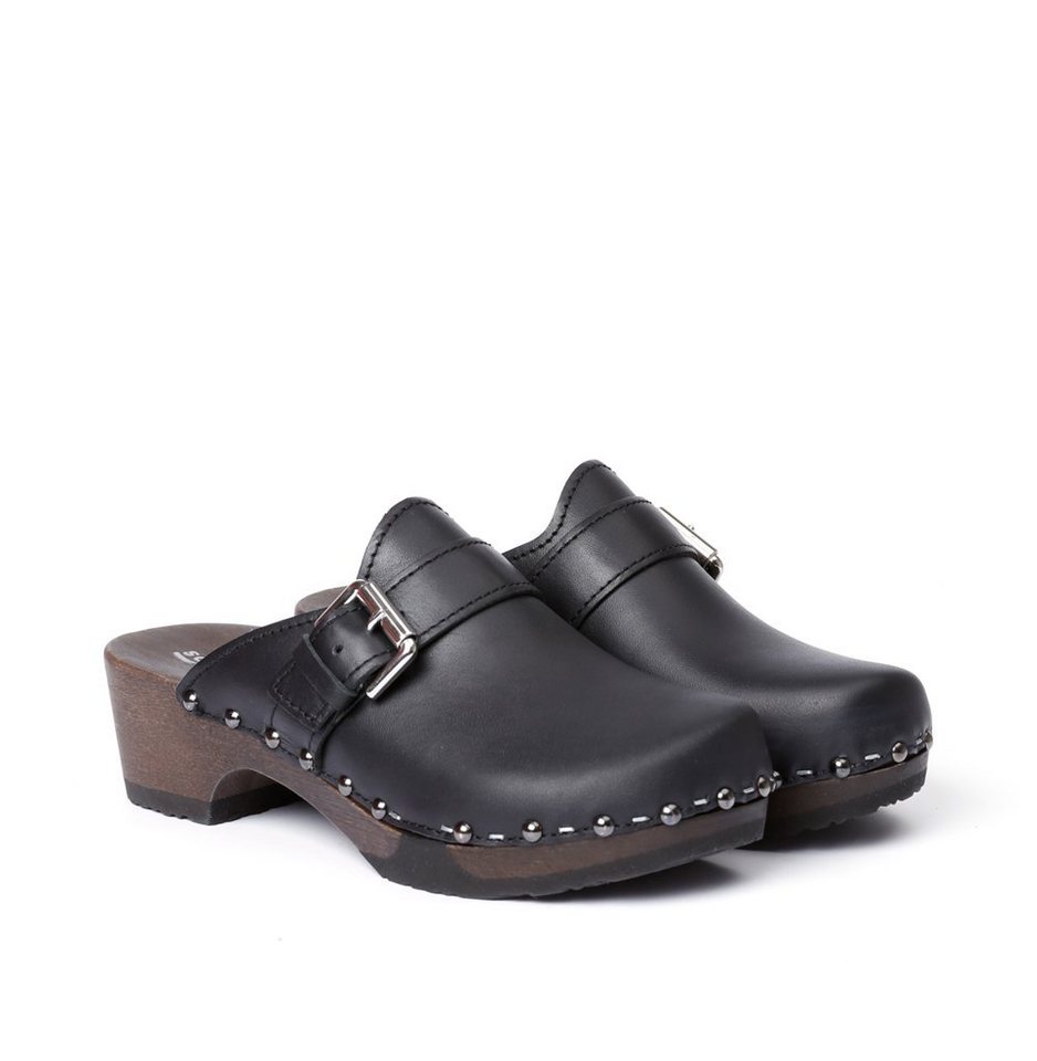 Softclox TOMMA Nappa schwarz (dunkel) Clog