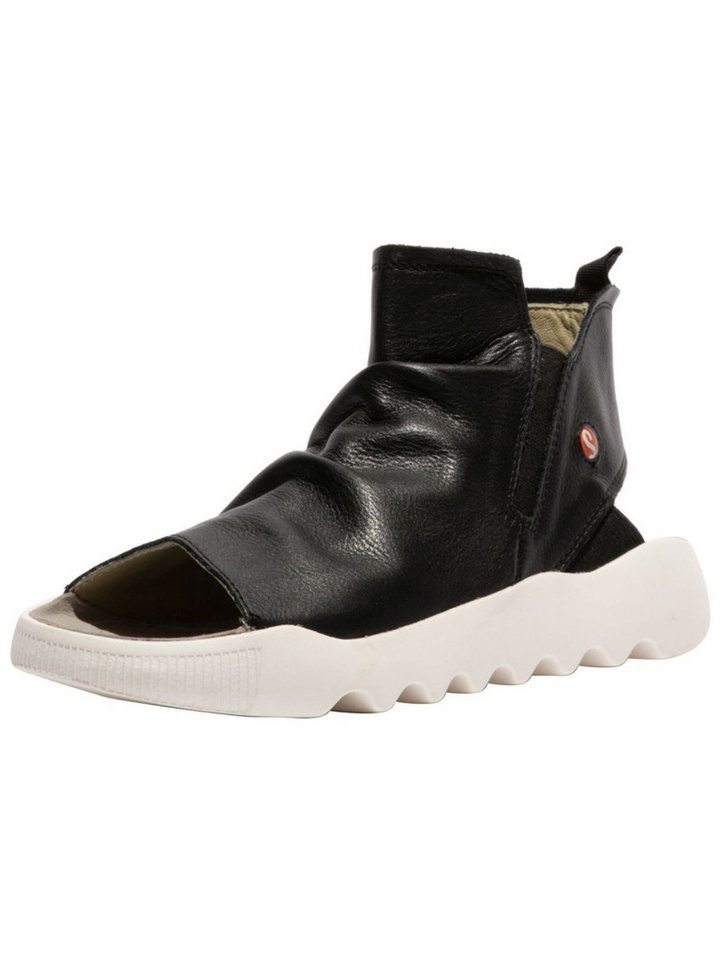 Softinos Sandalen Leder Schaftsandalette
