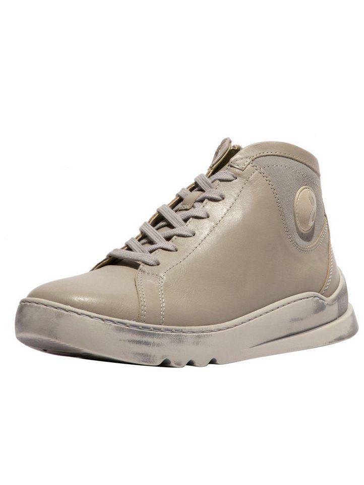 Softinos Sneaker Glattleder Sneaker (beige/grau)