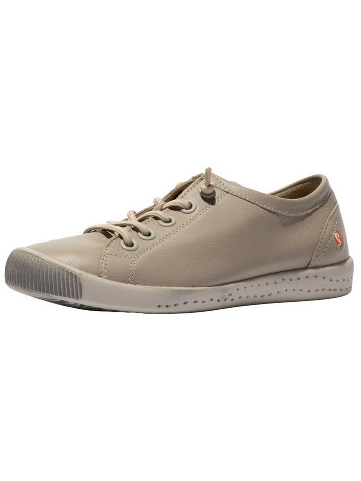 Softinos Sneaker Leder Sneaker (beige/grau)