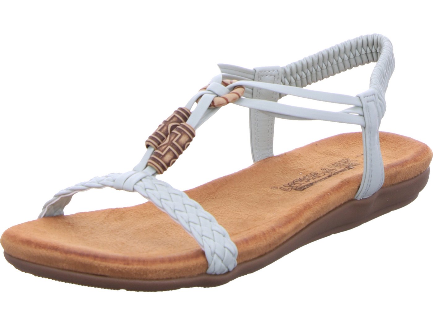 Softrelax Sandale 100% vegan (grün)
