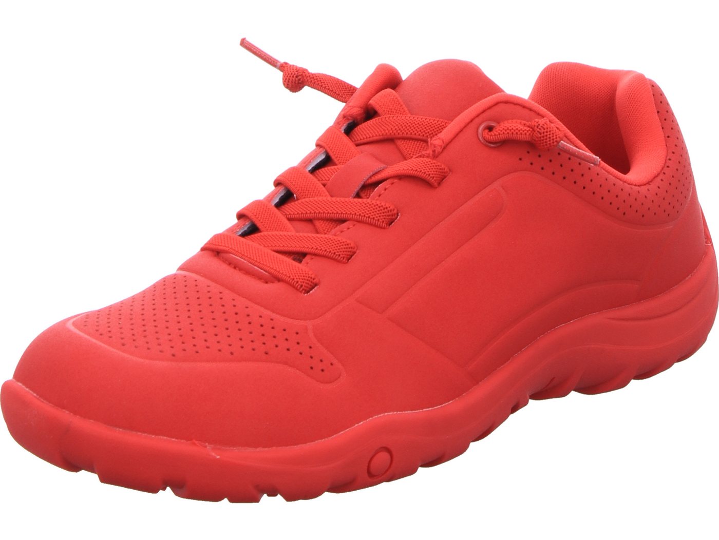 Softrelax Slip-On Sneaker 100% vegan (rot)