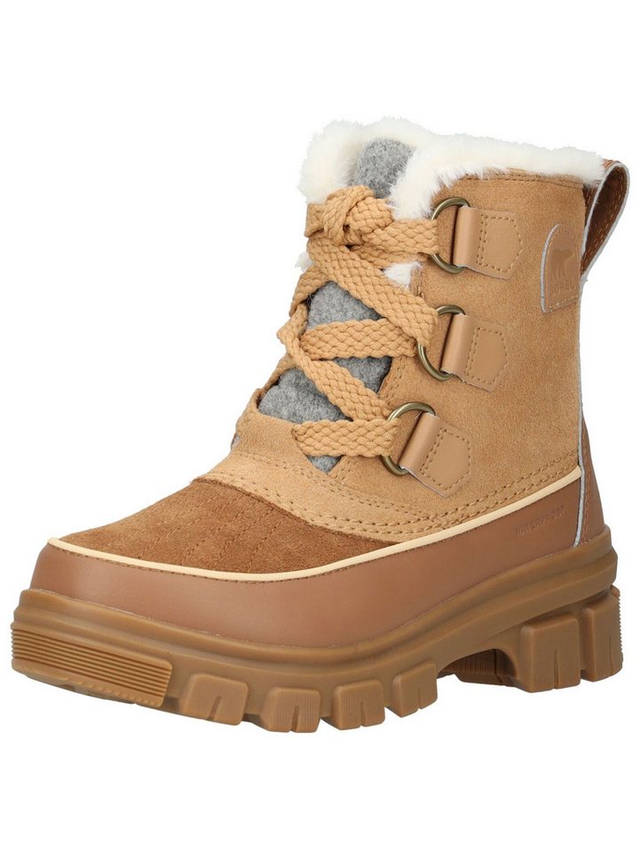 Sorel Stiefelette Veloursleder Snowboots (braun)