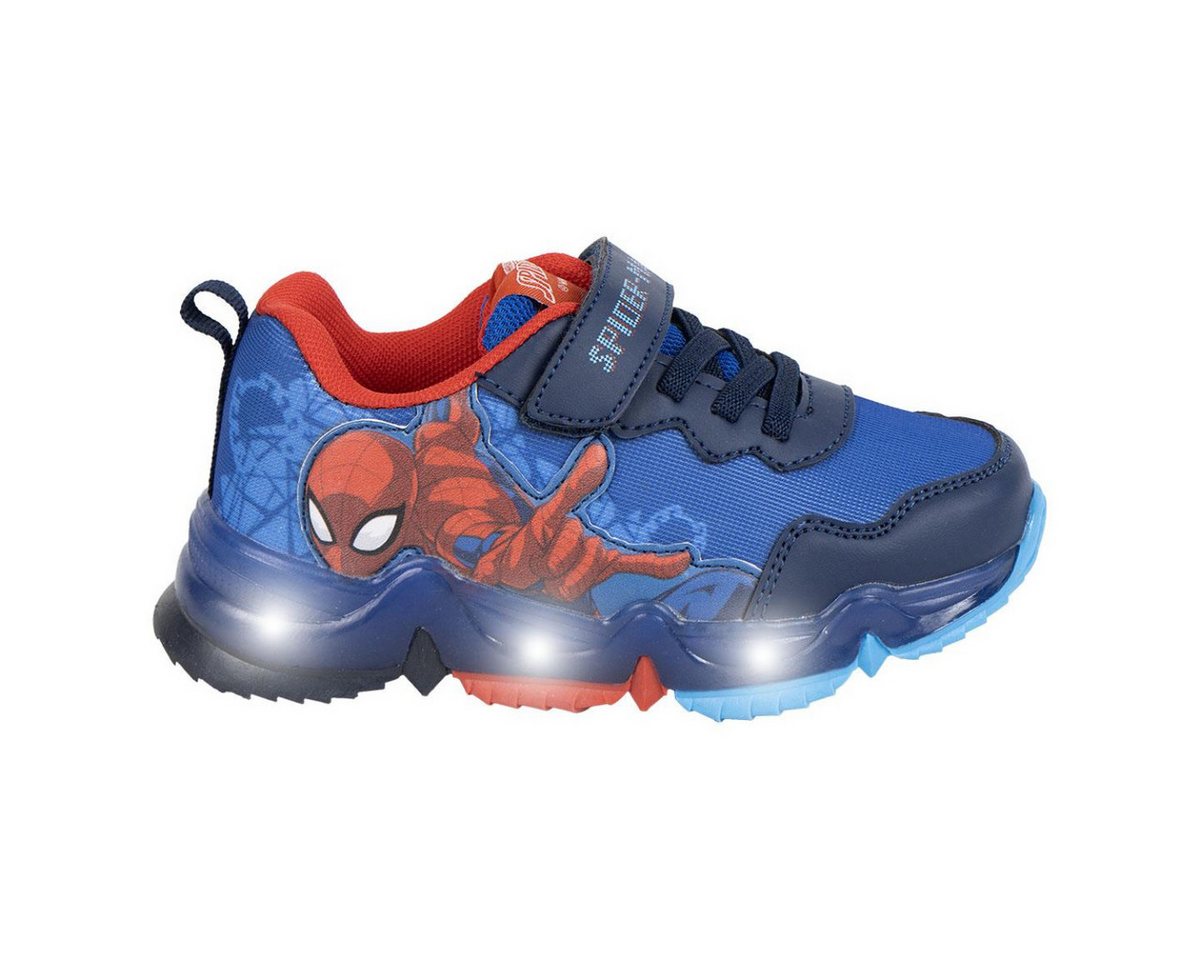 Spiderman Kinder Sneaker mit Lichteffekt Polyurethanleder Sneaker