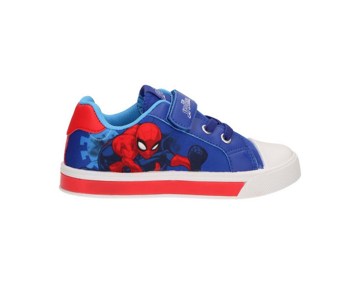Spiderman Sneakers mit Licht Freizeitschuhe für Schule Spielplatz und Freizeit Sneaker (Packung)