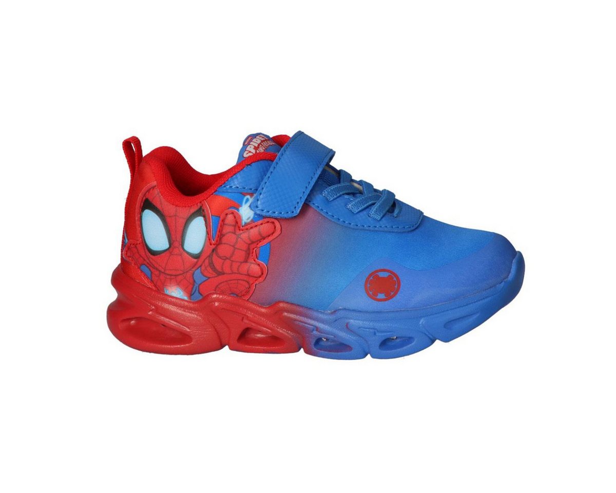 Spiderman Spidey Sneaker für Kinder mit leichter EVA Außensohle und Lichteffekt Sneaker