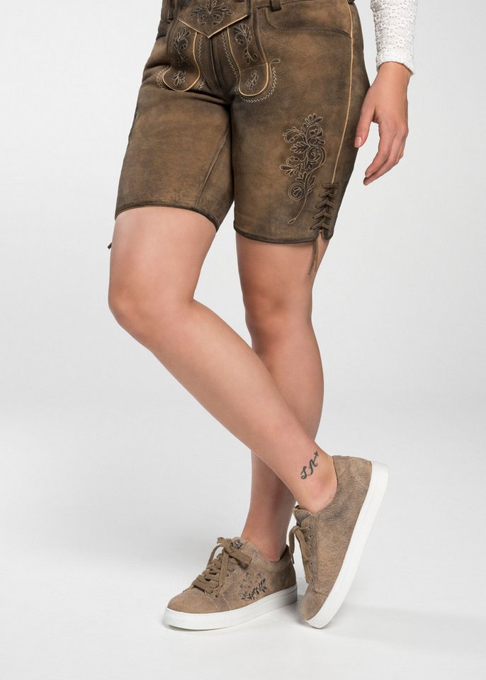 Spieth & Wensky Femmy Sneaker (2-tlg) mit schickem Blumenmuster