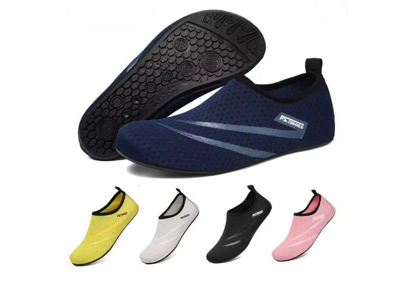 Sport-Knight® Wasserschuhe Aqua Schuhe Schwimmschuhe Kinder Erwachsene Wassersport Badeschuh