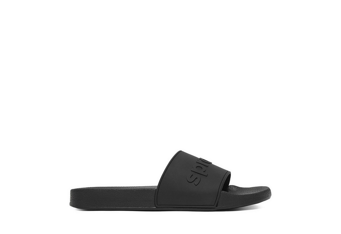 sprandi Damen-Flip-Flops, Schwarz Badepantolette