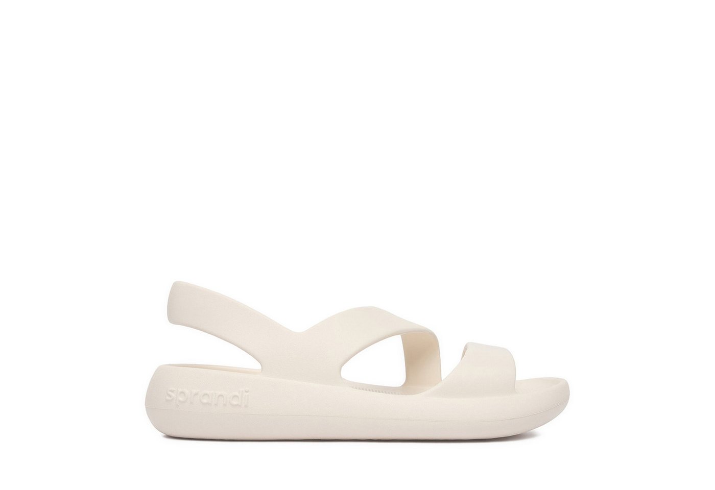 sprandi Damen-Sandalen Creme Sandale