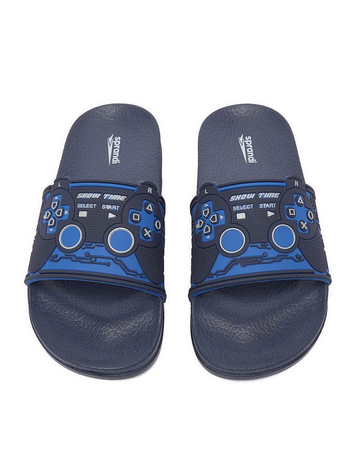 sprandi Flip-Flops Boy Bunte Sprandi-CEO P4047132K Marineblau Badepantolette