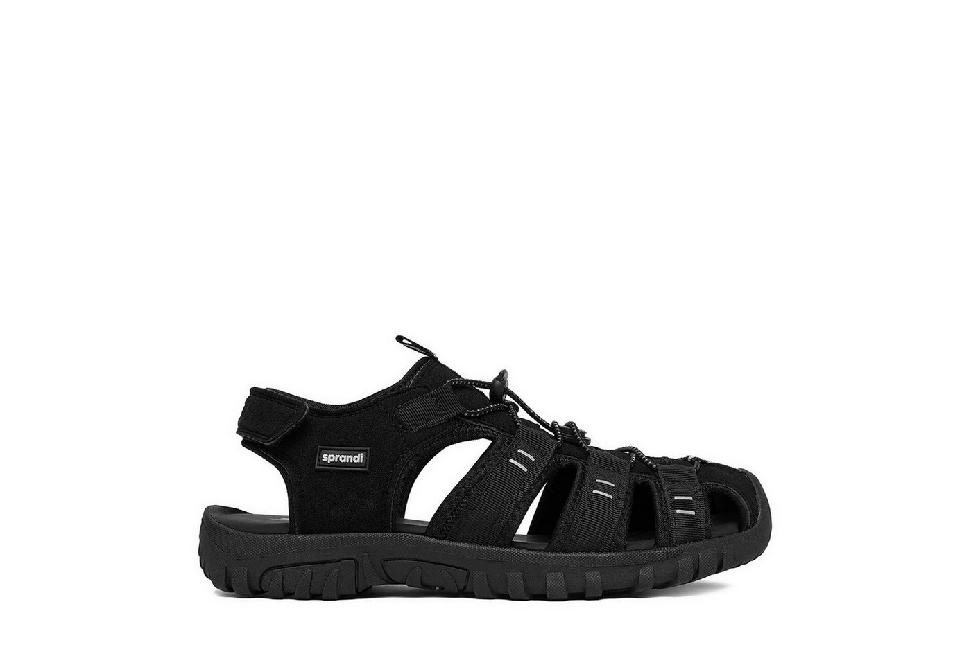 sprandi Herren-Sandalen Schwarz Sandale