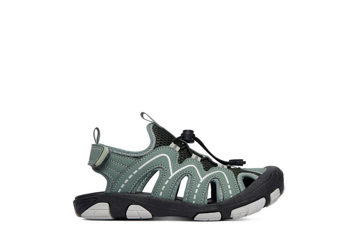 sprandi Jungen-Sandalen in Khaki Sandale (bunt)