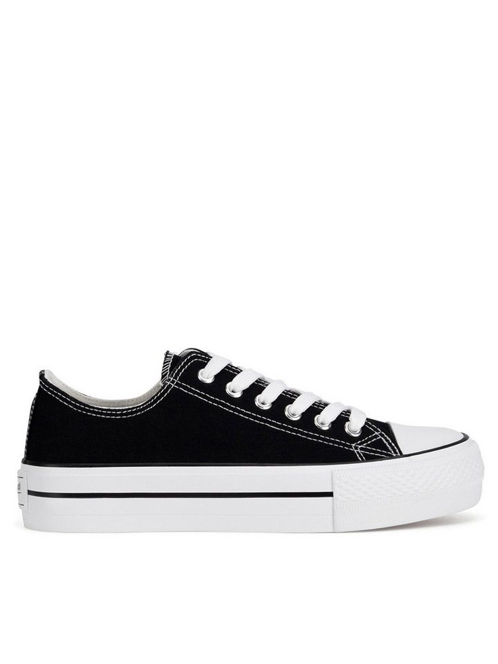 sprandi Sneakers aus Stoff YL201404 Schwarz Sneaker