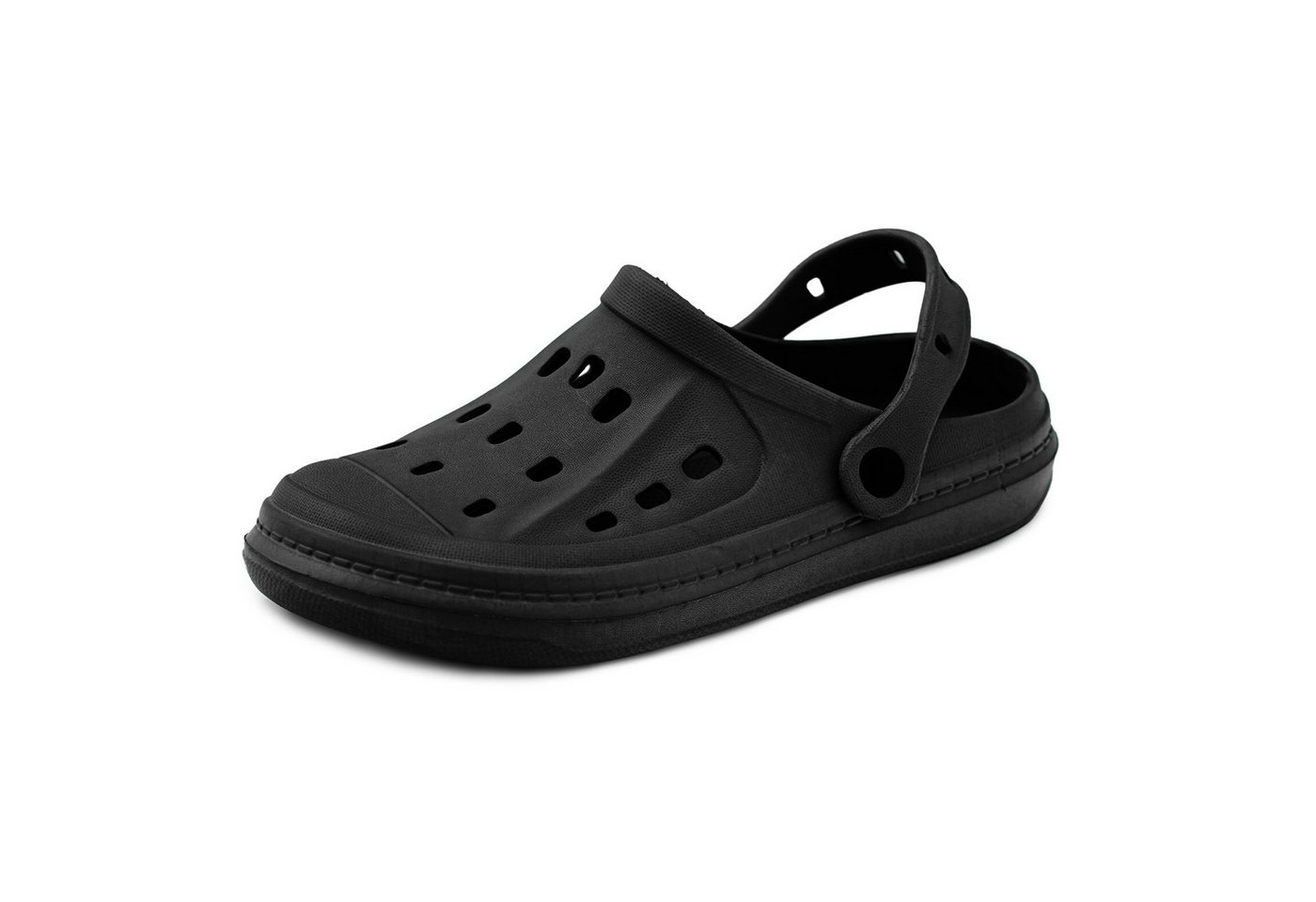 Sprint Sport Herrenclog, Schwarz 42, 189780806 Schlappen (Paar, 1)