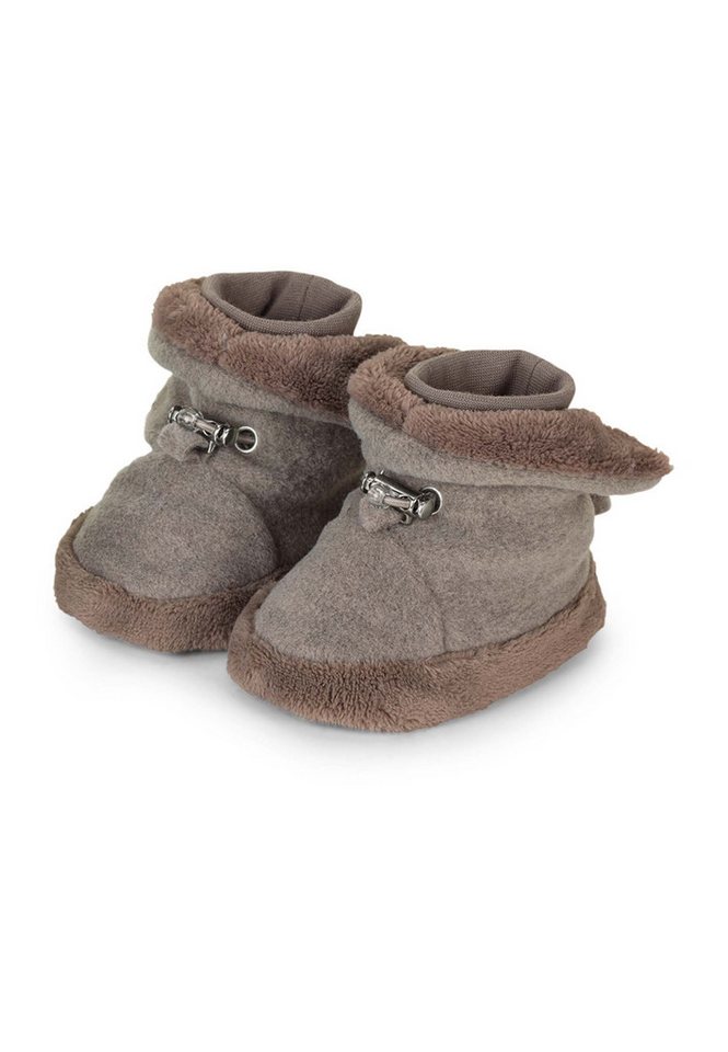 Sterntaler® Baby Stiefel Outdoorschuh (1-tlg) Microfleece Baby-Stiefel, Teddy-Futter, Kordelstopper, rutschfest
