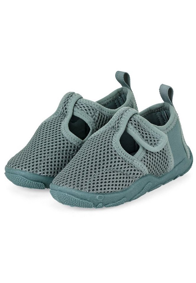 Sterntaler® Badeschuhe Badeschuh (1-tlg) angenehm zu tragen, prifilierte rutschfeste Sohle, Klettverschluss (grün)
