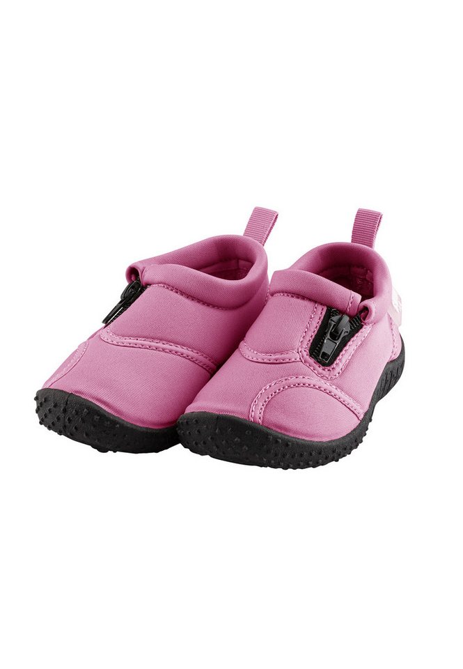 Sterntaler® Badeschuhe Zipper Badeschuh (1-tlg) angenehm zu tragen, Reißverschluss, rutschfeste ergonomische Sohle (rosa)