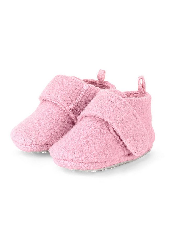 Sterntaler® Krabbelschuhe Krabbelschuh (1-tlg) Babykrabbelschuh aus Filz, mit Klettverschluss & rutschfester Sohle