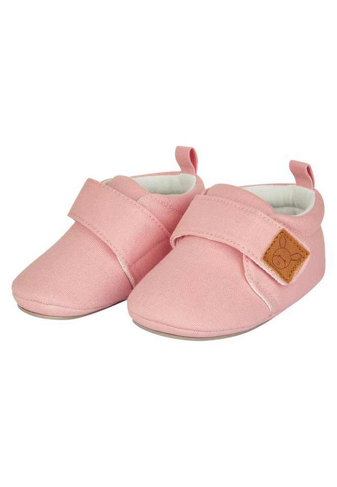 Sterntaler® Krabelschuhe uni Krabbelschuh (1-tlg) Krabbelschuhe Baby mit Klettverschluss und Anti-Rutsch-Sohle