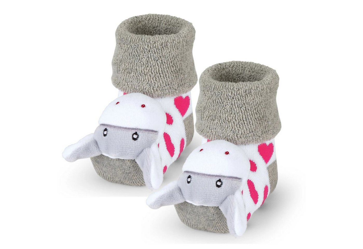 Sterntaler® Lustige Rasselsöckchen 4-6 Monate Krabbelschuh